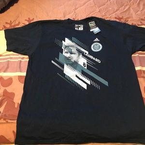 Adidas MLS NYCFC Frank Lampard XL tee shirt